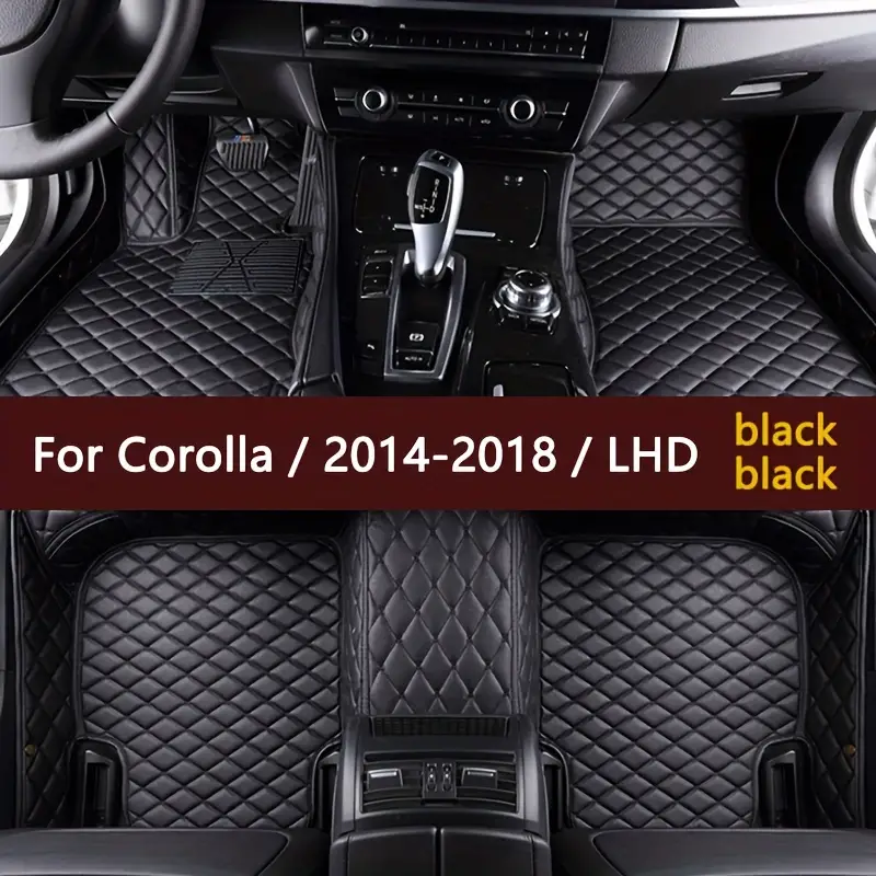 Lhd] Corolla/2014 2018/left Driving Car Floor Mats Premium - Temu