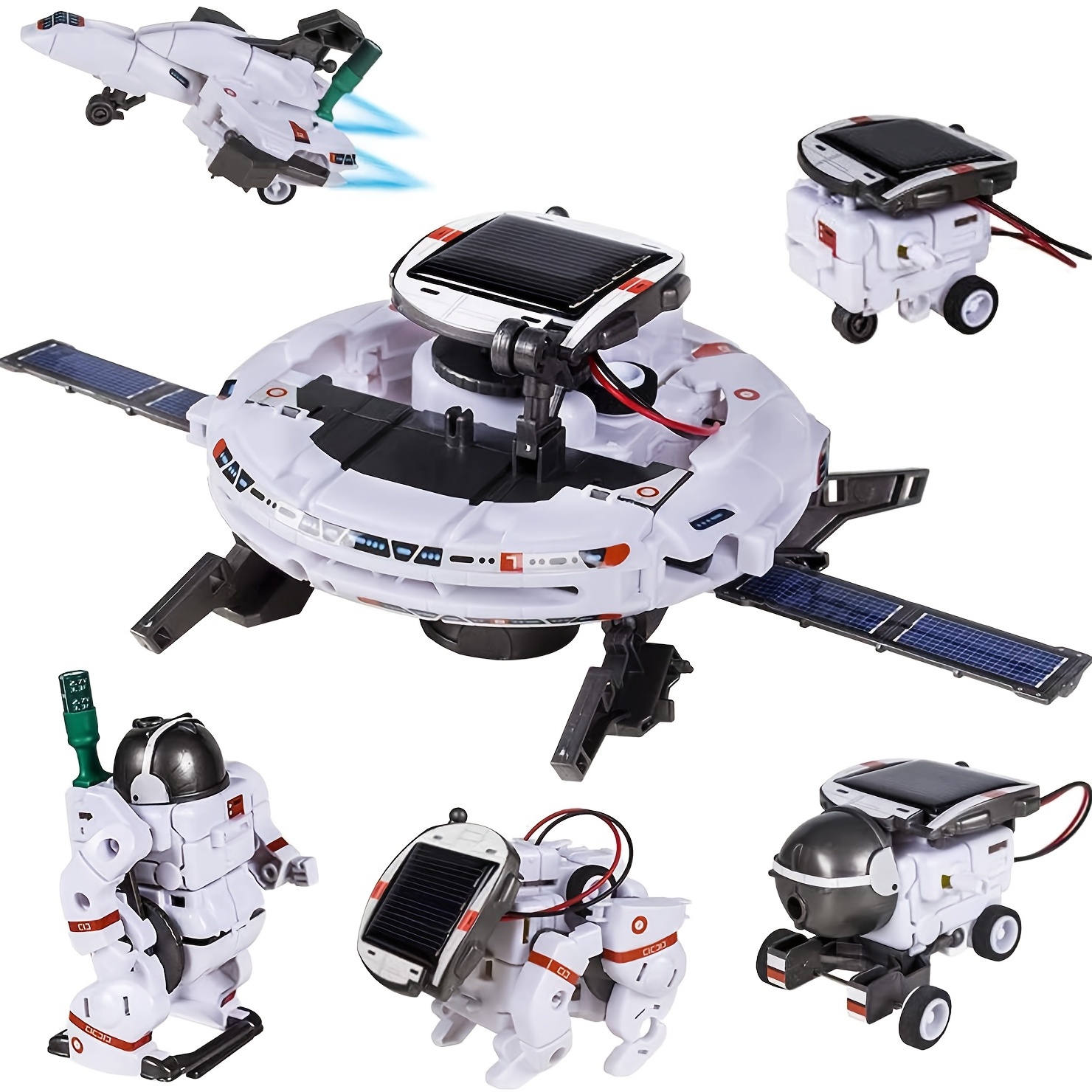 Kit Robot Solar 12 En 1 Juguetes Regalos Niños 8 9 10 11 12 - Temu