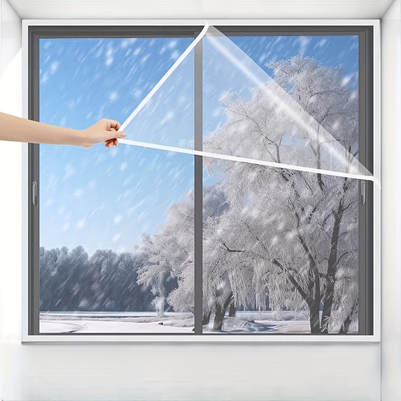 Selbstklebende Thermofolie Fenster Gegen Kälte Wärmeschutzvorhang