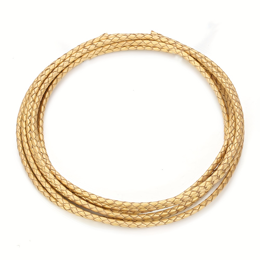 Alloy Flat Leather Rope End Cover Bracelet Making Supplies - Temu Germany