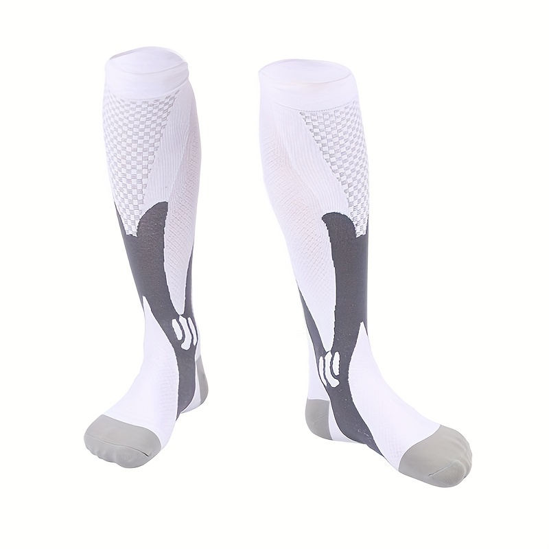 CelerSport - 3 pares de calcetines de compresión para hombres y mujeres de  20 a 30 mmHg, calcetines con soporte para correr