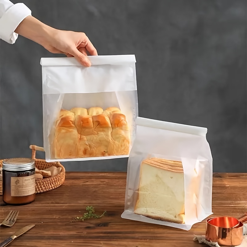 Ziplock Bags Clear Toast Sandwich Bread Ziplock Bag - Temu