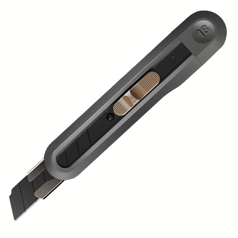 Box Cutter Retractable Heavy Duty Utility Knife, Ergonomic Razor Knife ...