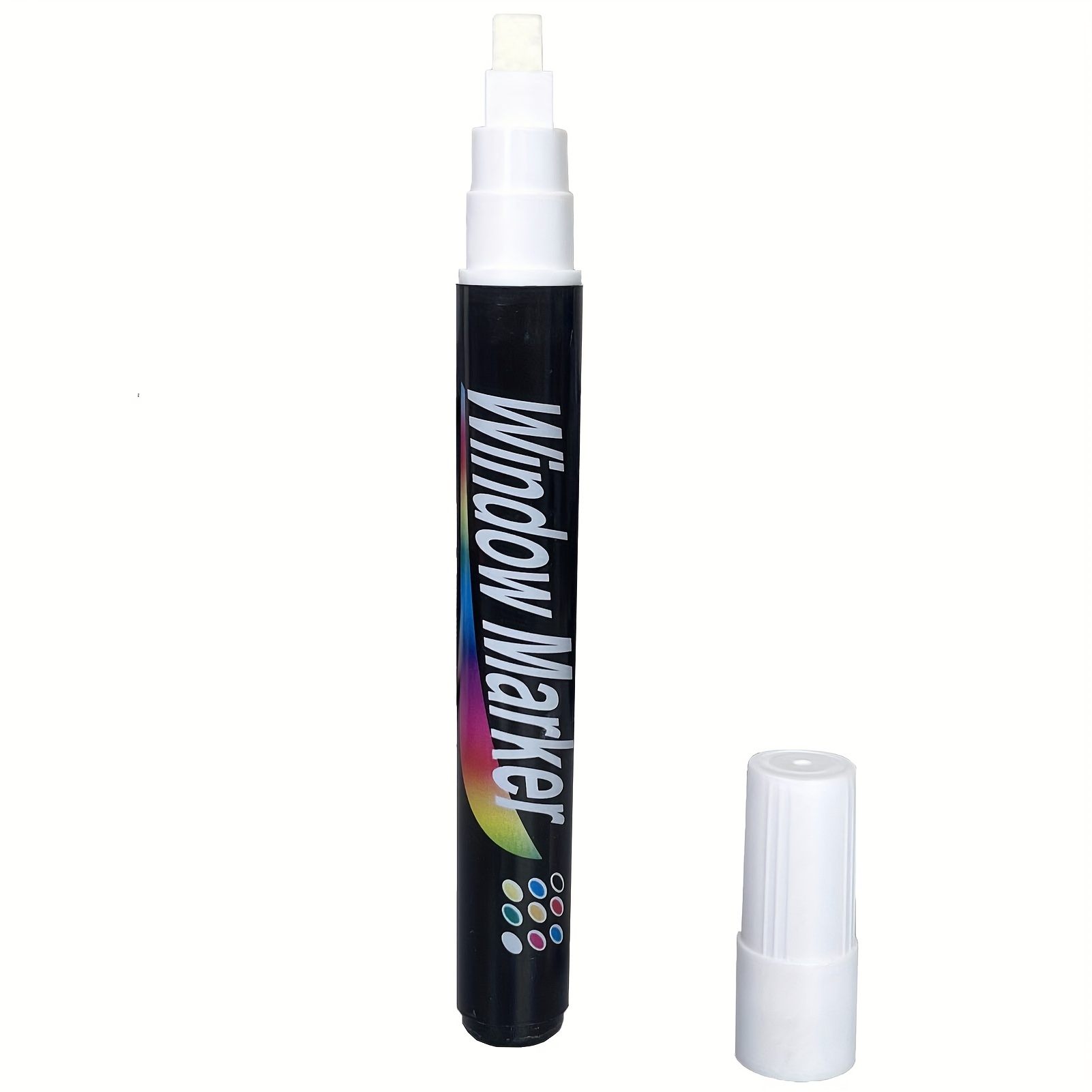 White Liquid Powder Note Number Pen Erasable Window Marker - Temu