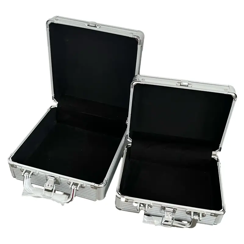 Portable Aluminum Case Small Aluminum Carrying Jewelry Box - Temu