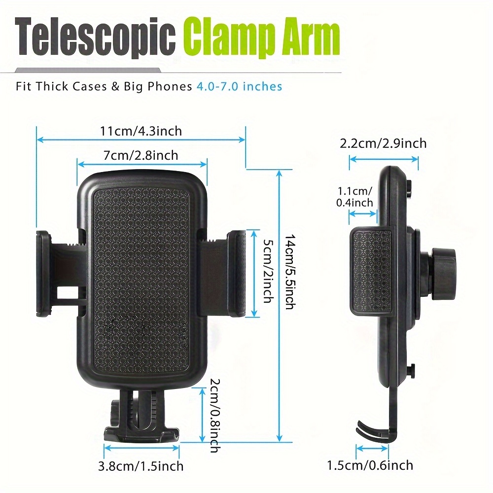 Car Phone Water Cup Holder Center Console Holder For IOS Android Phone