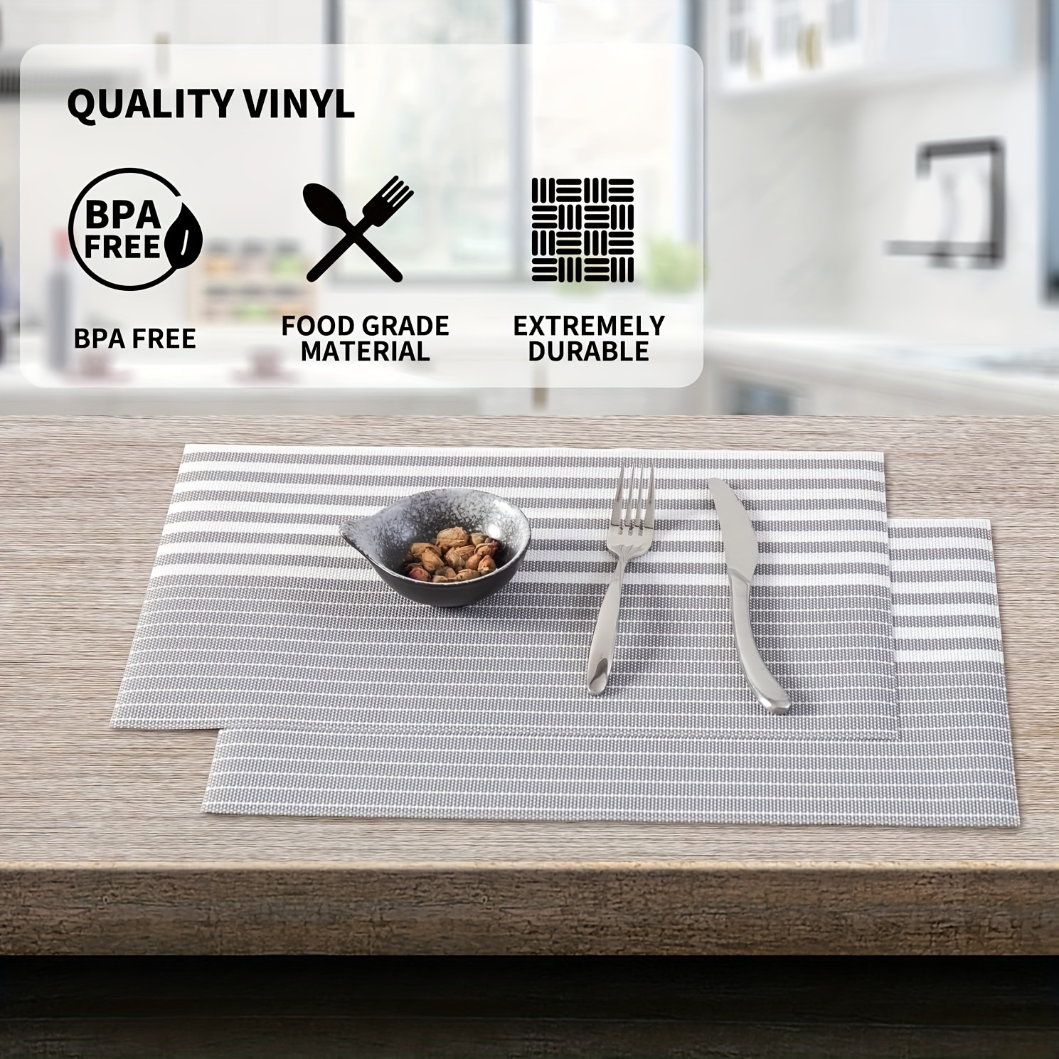 Plastic Placemats 8 Heat Resistant Stain Resistant Non slip - Temu