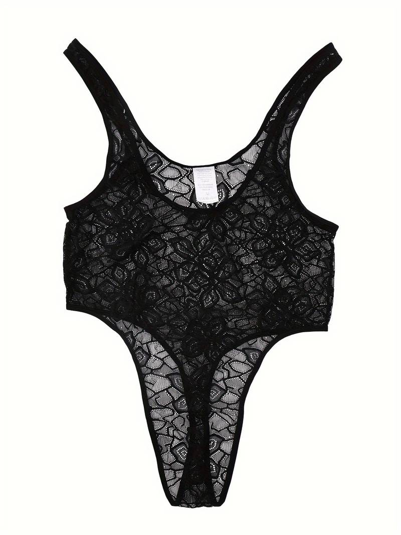 Men s Sexy Lace Flower Thong Bodysuit Semi Transparent Sexy Temu Men s Sexy Lace Flower Thong Bodysuit Semi Transparent Sexy Temu