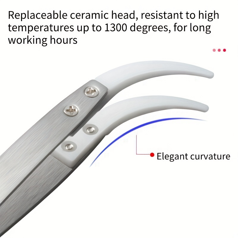 Ceramic Tweezers Straight head