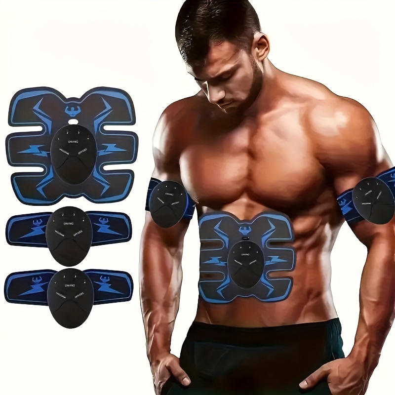 EMS Estimulador Muscular ABS Tóner USB Recargable Abdominal Tonificación  Músculo Entrenador De Cadera Fitness Moldeando Entrenamiento Gimnasio En  Casa