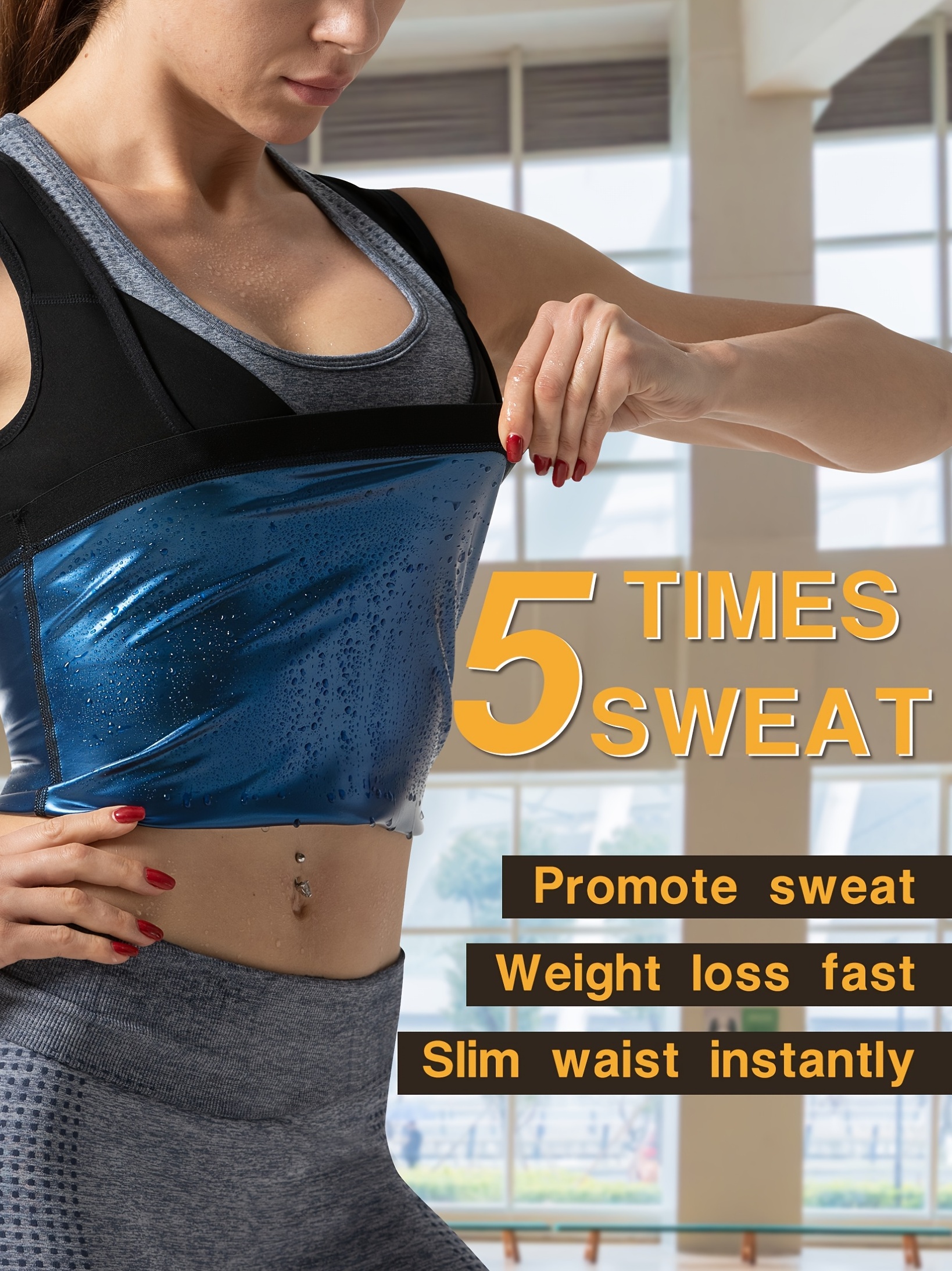  Sauna Vest Waist Trainer For Women Lower Belly Fat