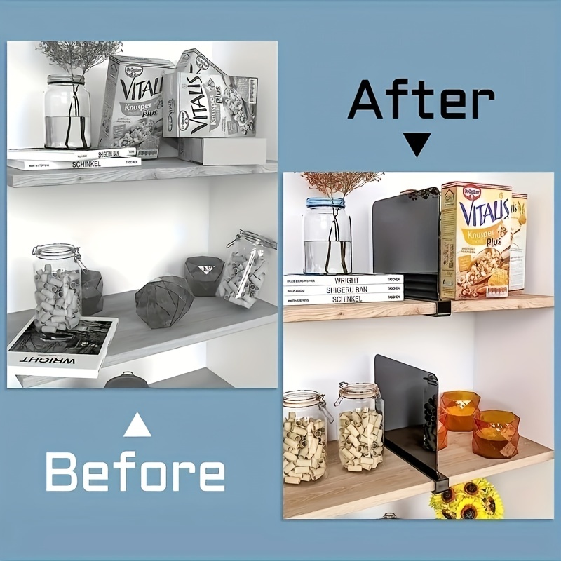 Acrylic Shelf Dividers Clo Fice Shelf Separators Storage And - Temu
