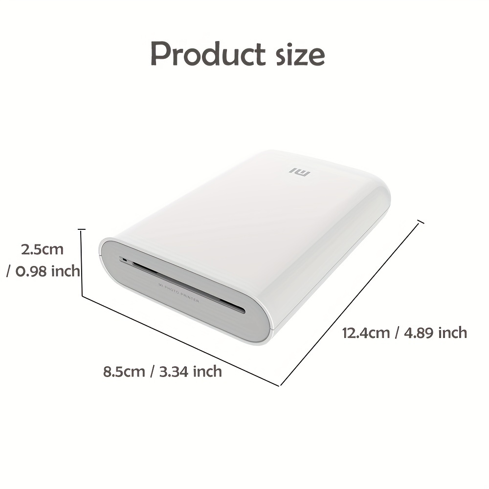 Imprimante Photo Portable Pour Xiaomi Mi Vidéos AR Et Audio - Temu