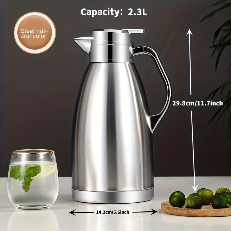 Portable Electric Tea Kettle 304 Stainless Steel 2.3 Liter Kettle