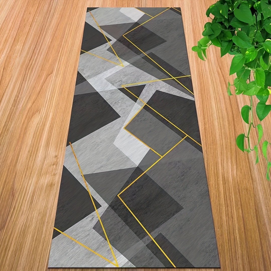 Modern Light Luxury Household Corridor Long Carpet Entryway Hallway Floor  Mat Office Long Carpets Entrance Door