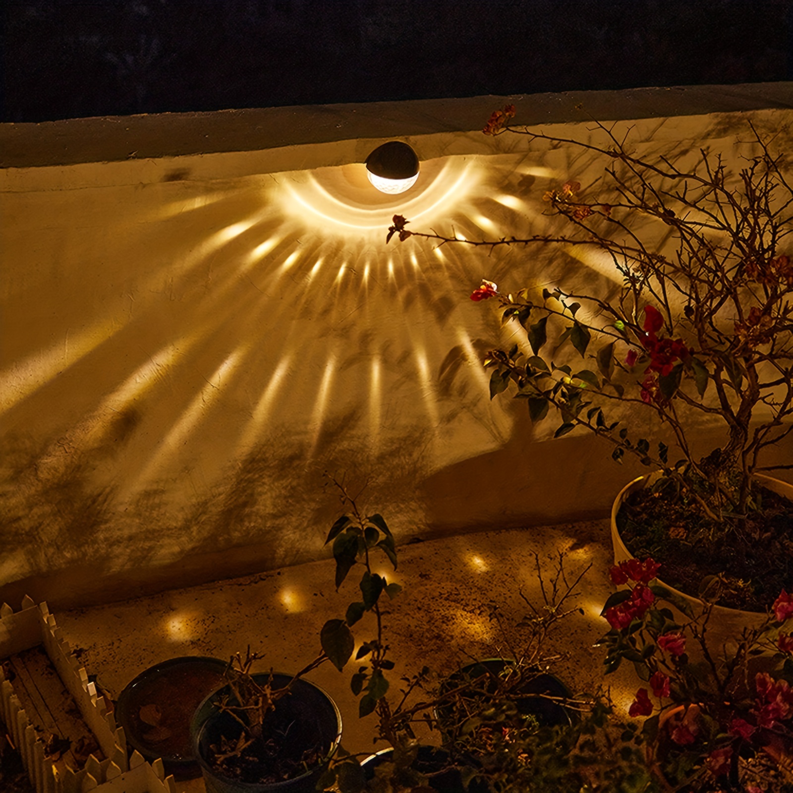 Farola solar clásica Tivoli luz blanca cálida para jardín - TFV - Solar