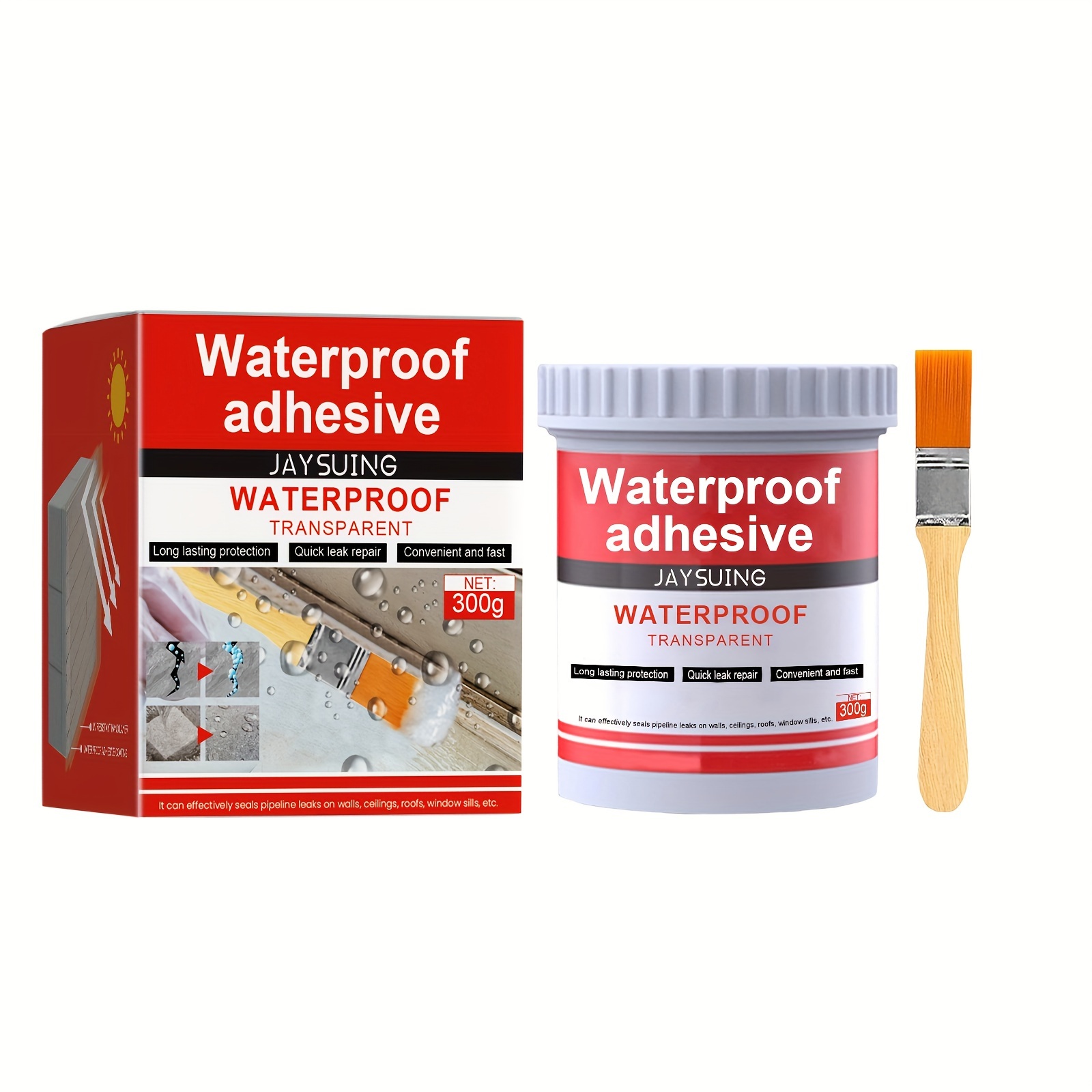 1pc EELHOE Transparent Waterproof Adhesive Agent De - Temu Canada