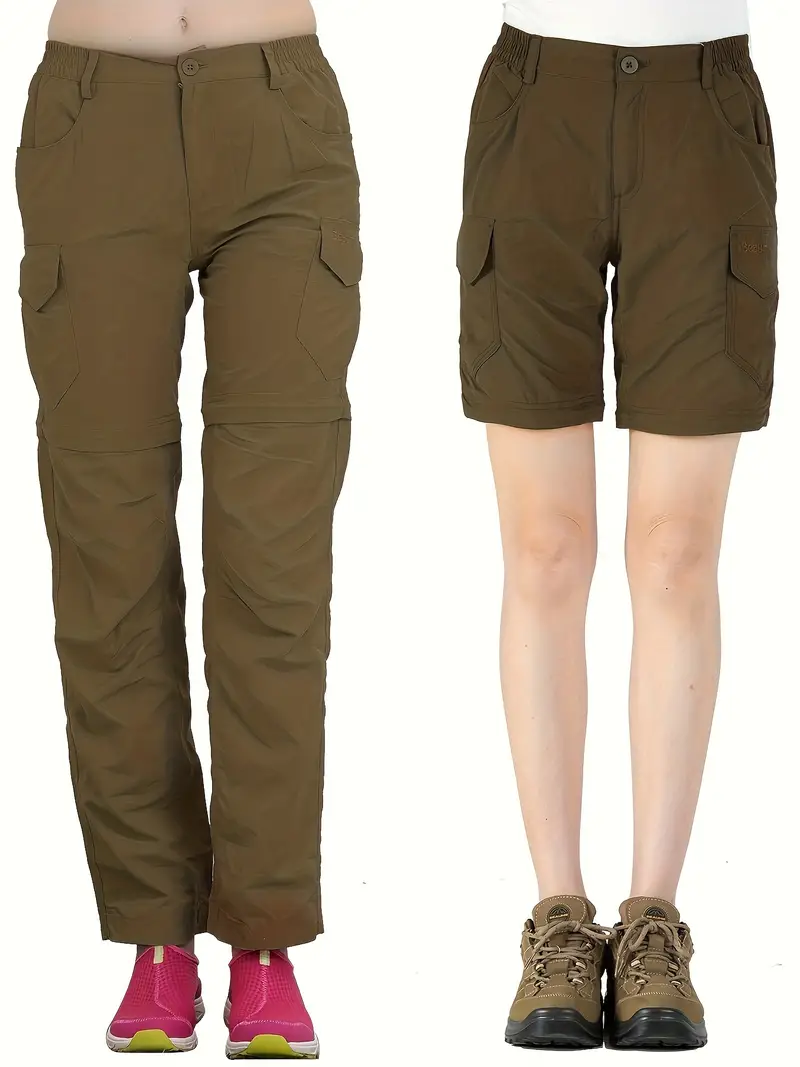 Multi-pocket Cargo Pants For Women, Street Low Waist Loose Running Hiking  Pants, Women's Activewear