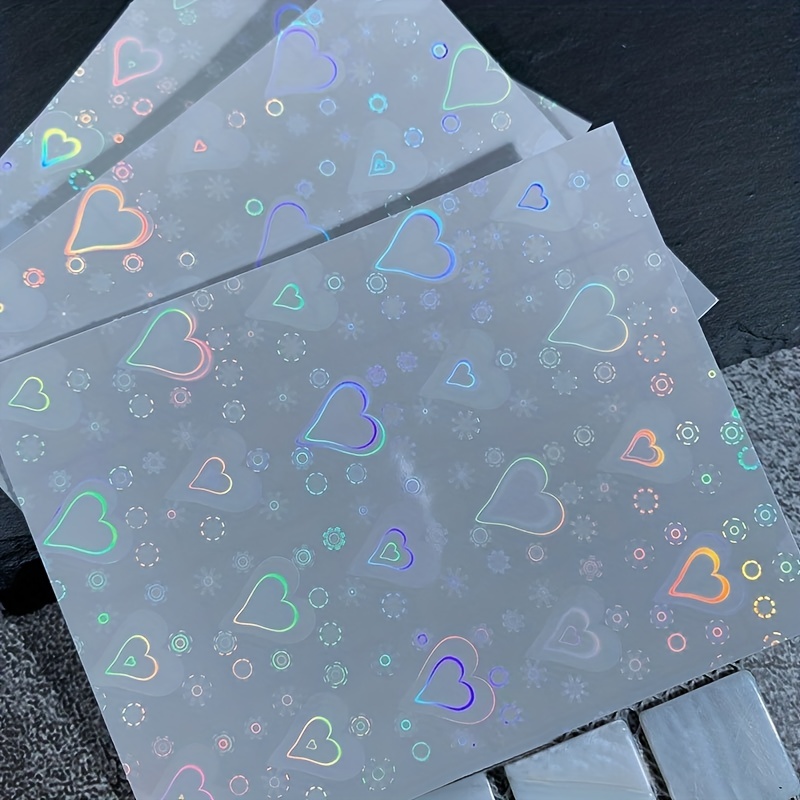 We Are Stardust Holographic sticker — Paper Heart Design