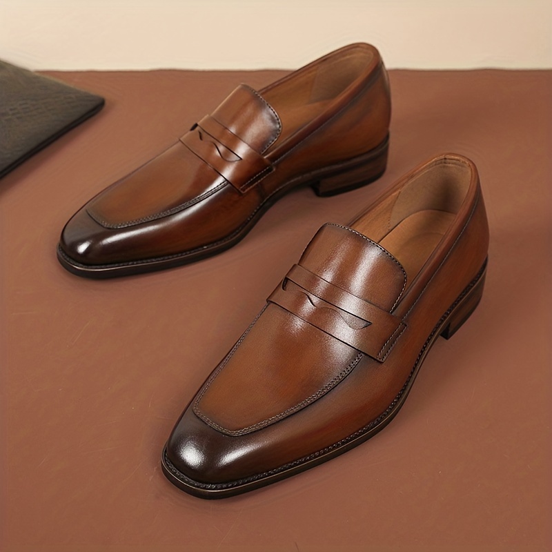 Men's Vintage Business Casual Fashion Dress Shoes