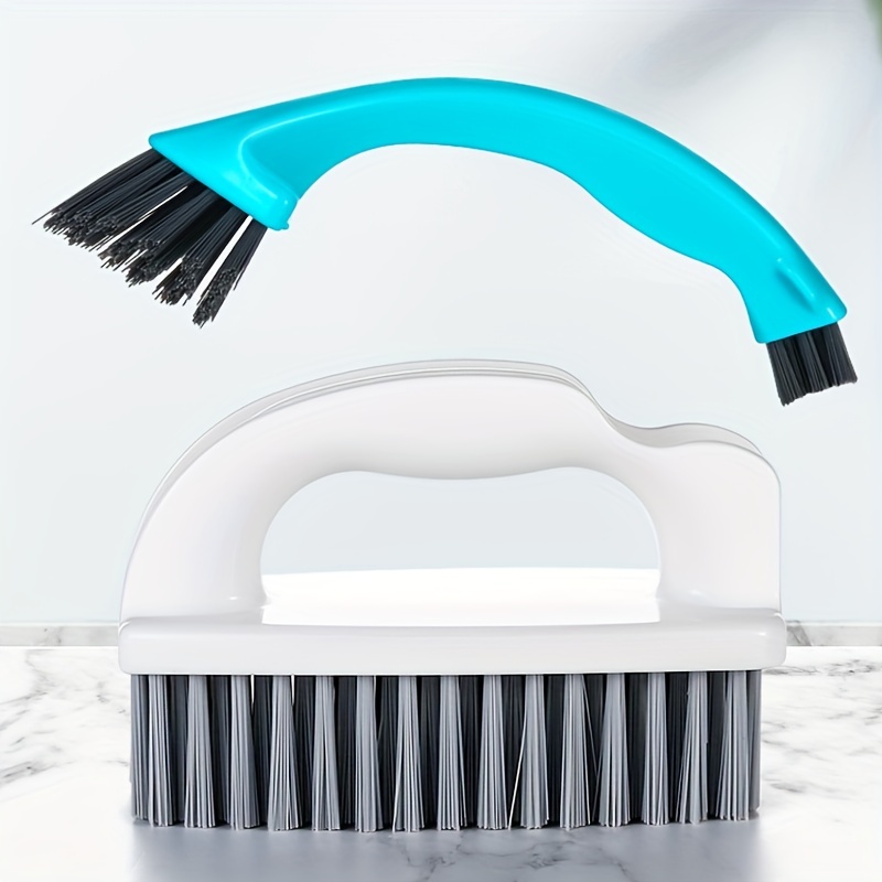 1pc Bathroom Corner Cleaning Brush For Tile And Floor Gaps, Kitchen Corner  Grease Cleaning Brush