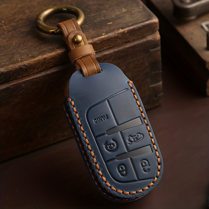 Soft Genuine Leather Car Key Holder for Men, Tan Change Purse, Keychai –  Fusionblenduk