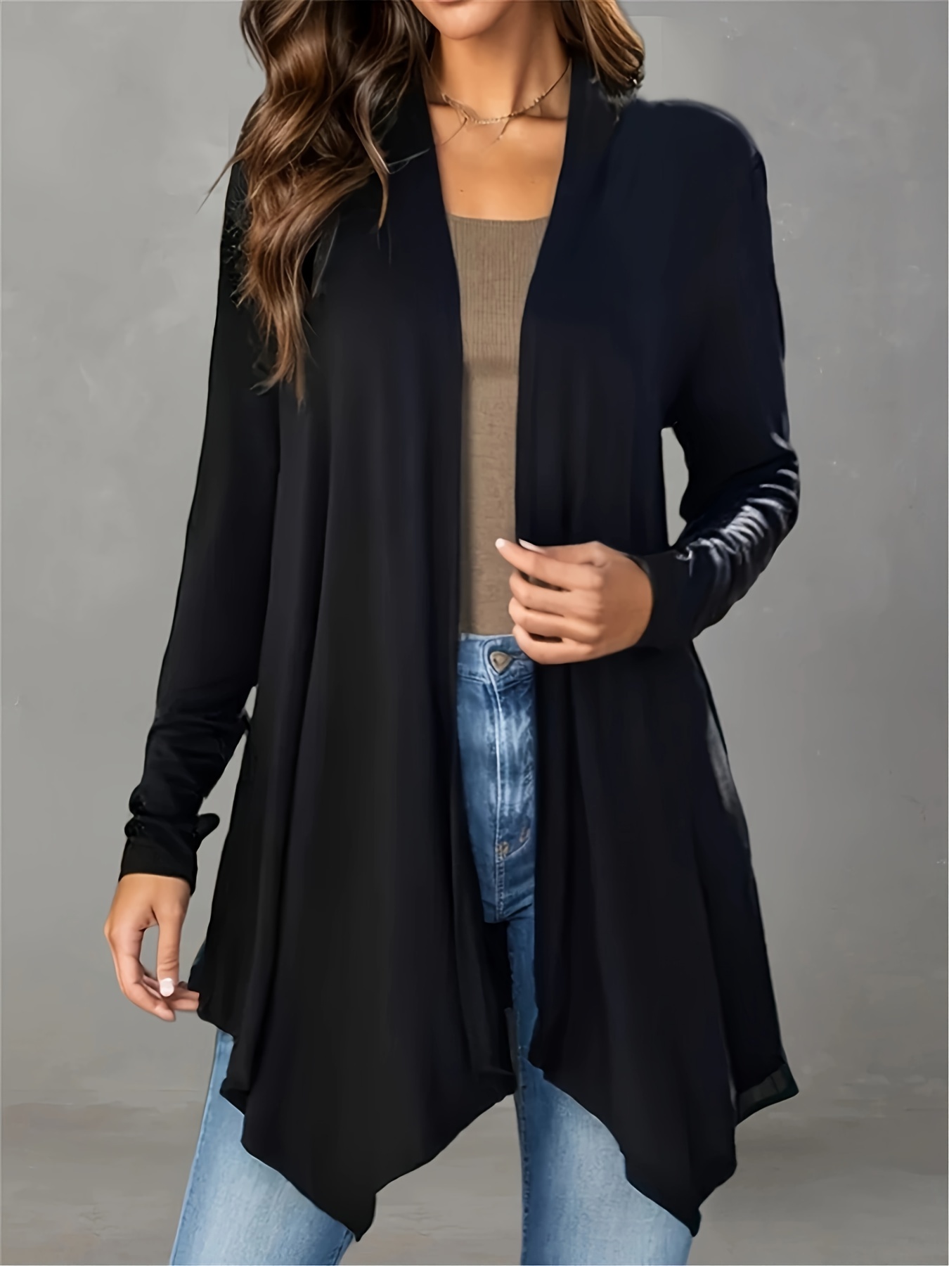 Thin black cardigan on sale ladies