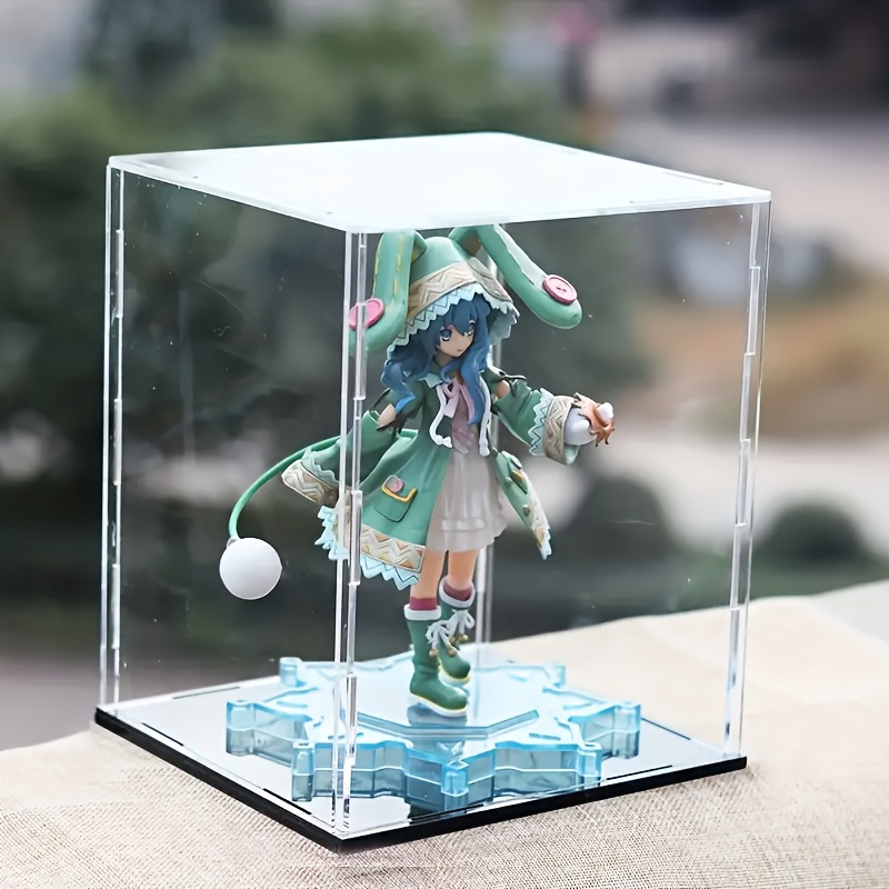 3-Shelf Glass Display Case for Figures and Scale Models - Tokyo