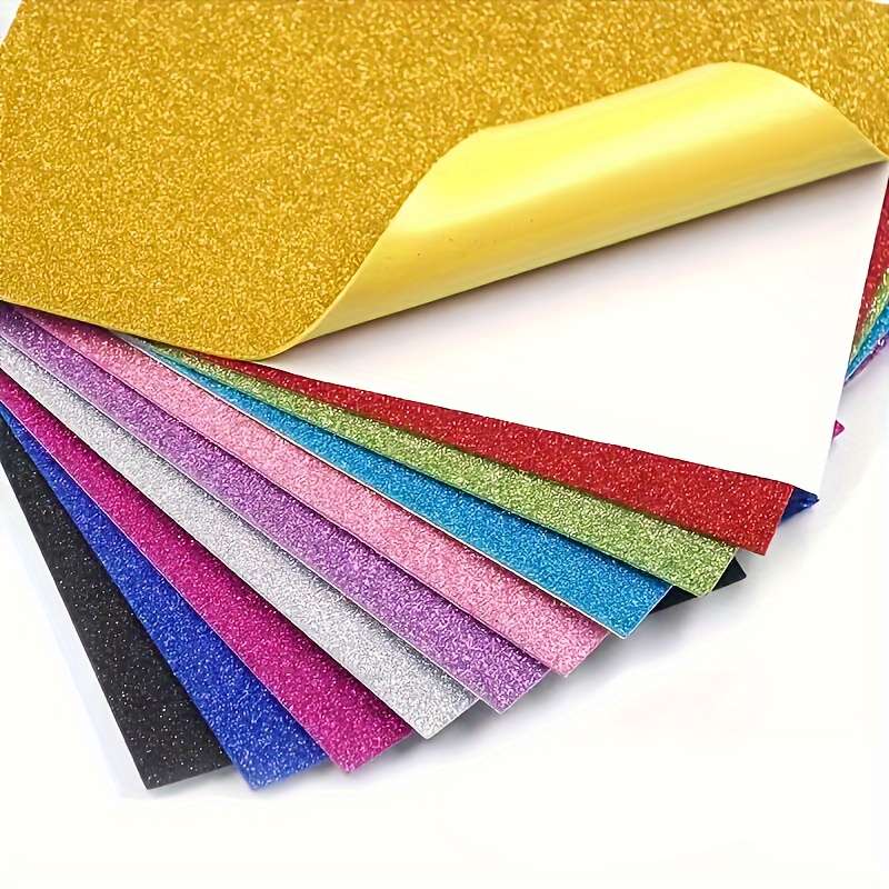 FOAM SHEETS FOR ARTS & CRAFTS Select Color, Glitter, Size