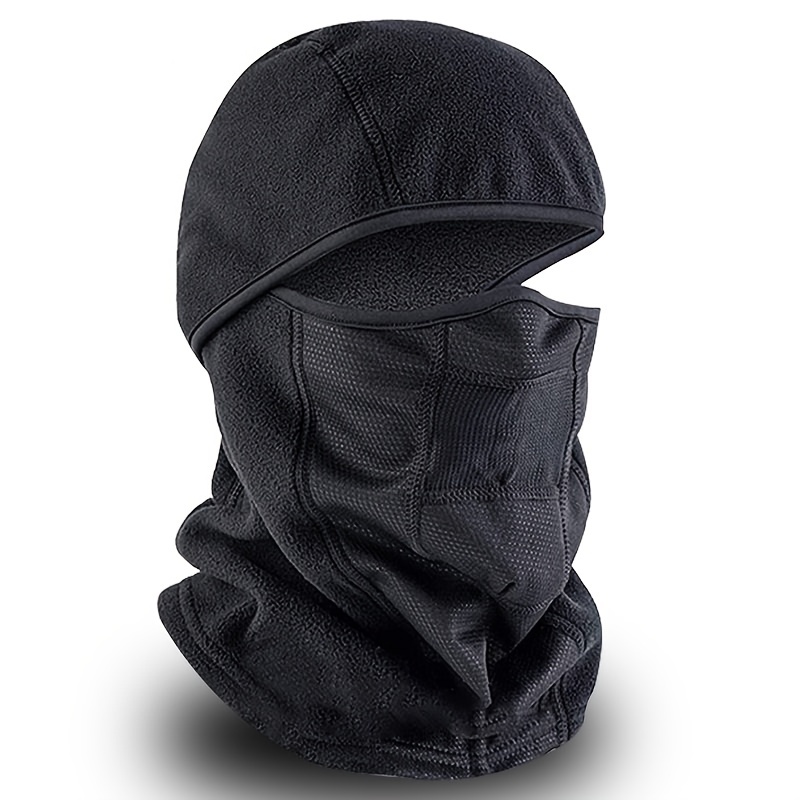 Masque facial de cyclisme unisexe, couverture complète en soie glacée,  chapeau de sport à capuche pour hommes et femmes