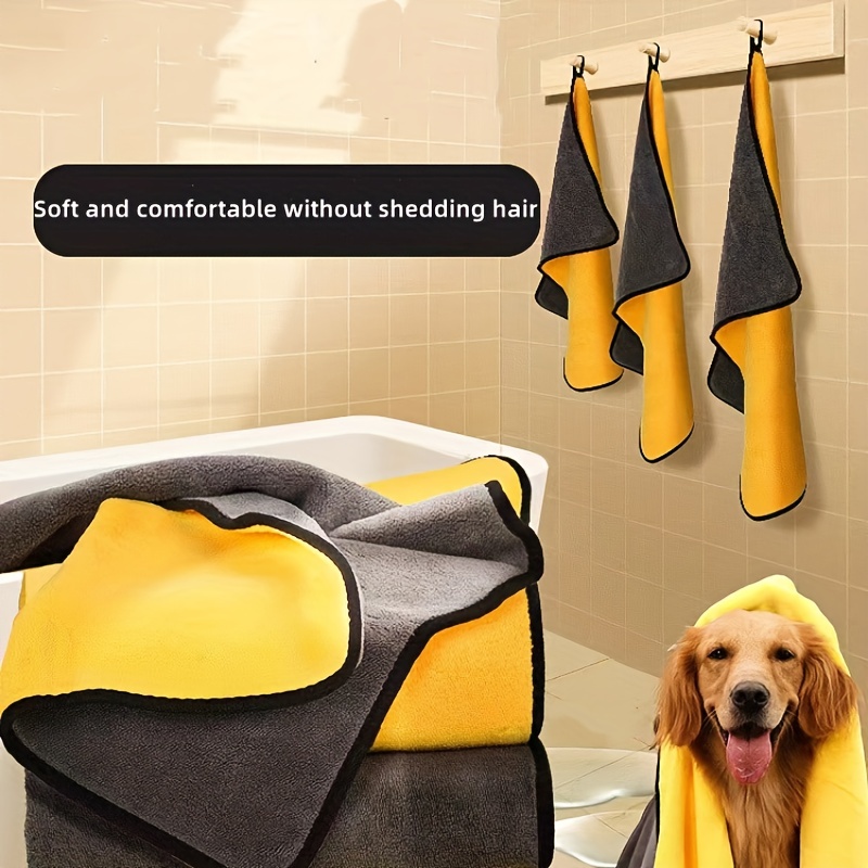 Super Absorbent Pet Towel Quick Drying Drying Towel Dog Bathing Towel Pet