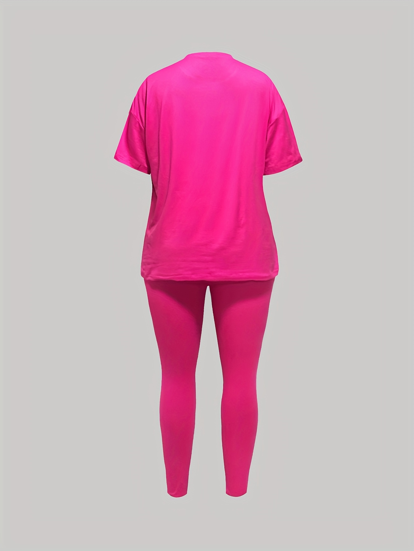 Pink Letter Tracksuit Bra Set Short Pants Two Pieces Women