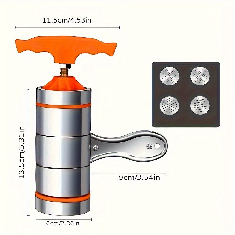 Manual Noodle Making Machine With 2 / 5 Noodle Mould Hand - Temu