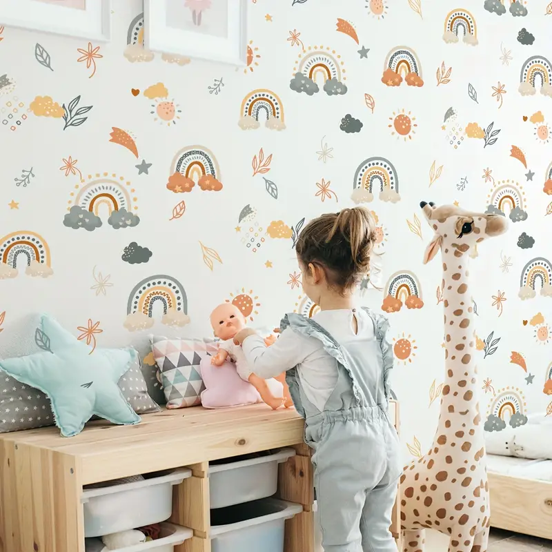 Boho Butterfly Decals / Wall Stickers / Kids Bedroom / Wall Art