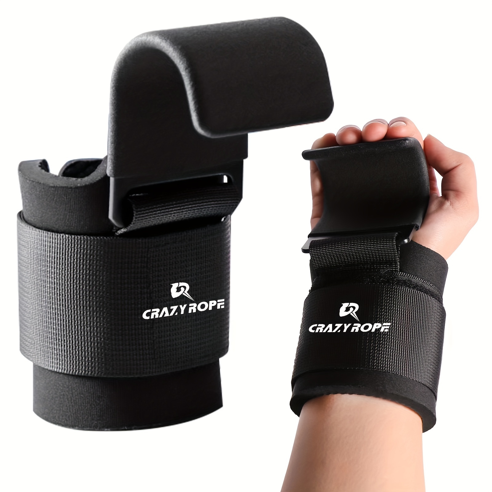 Weight Lifting Hooks Hand Grip Support Wrist Straps Men - Temu