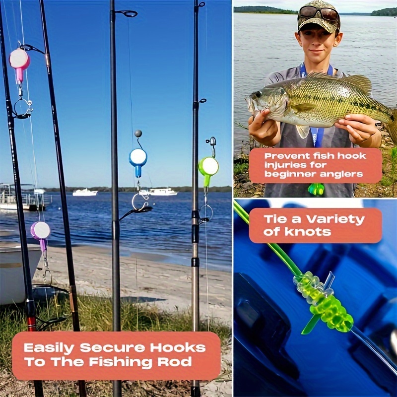 Fishing Knot Tool, 5Pcs Plastic Portable Fishing Line Knot Tool Bait Knot  Puller Tool Fishing Accessory, Pliers & Tools -  Canada