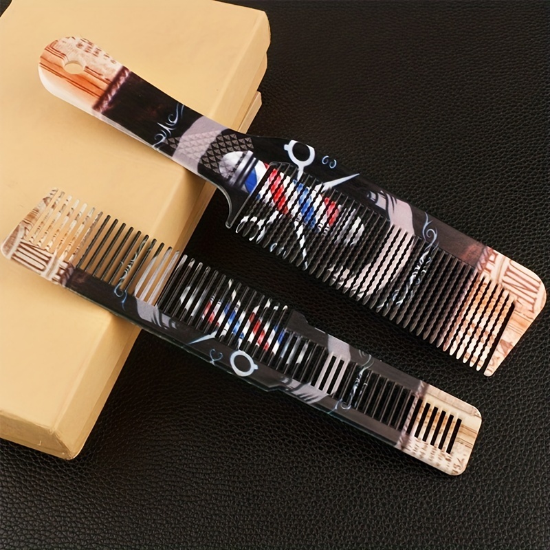 

Turning Light Pattern Hairdressing Comb Professional Hair Cutting Comb Anti Static Hair Styling Comb For Men Women