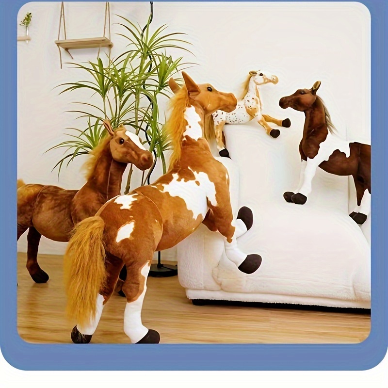 12 figuras de caballo de plástico de caballo de juguete de 2 a 3 pulgadas,  figuras de potro pequeño, juego de figuras de juguete de caballos, regalo