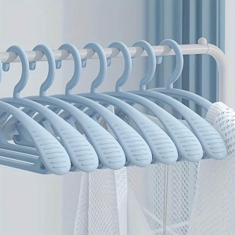Multifunctional Double Layer Storage Hanger Plastic Clothes - Temu
