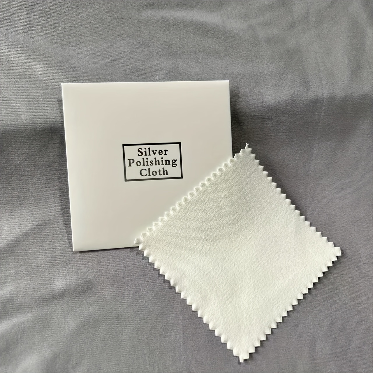 10 Pcs Jewelry Cleaning Cloth - 8x8cm Silver Polishing Cloth for Jewelry, Sterling  Silver, Gold, Brass, Platinum