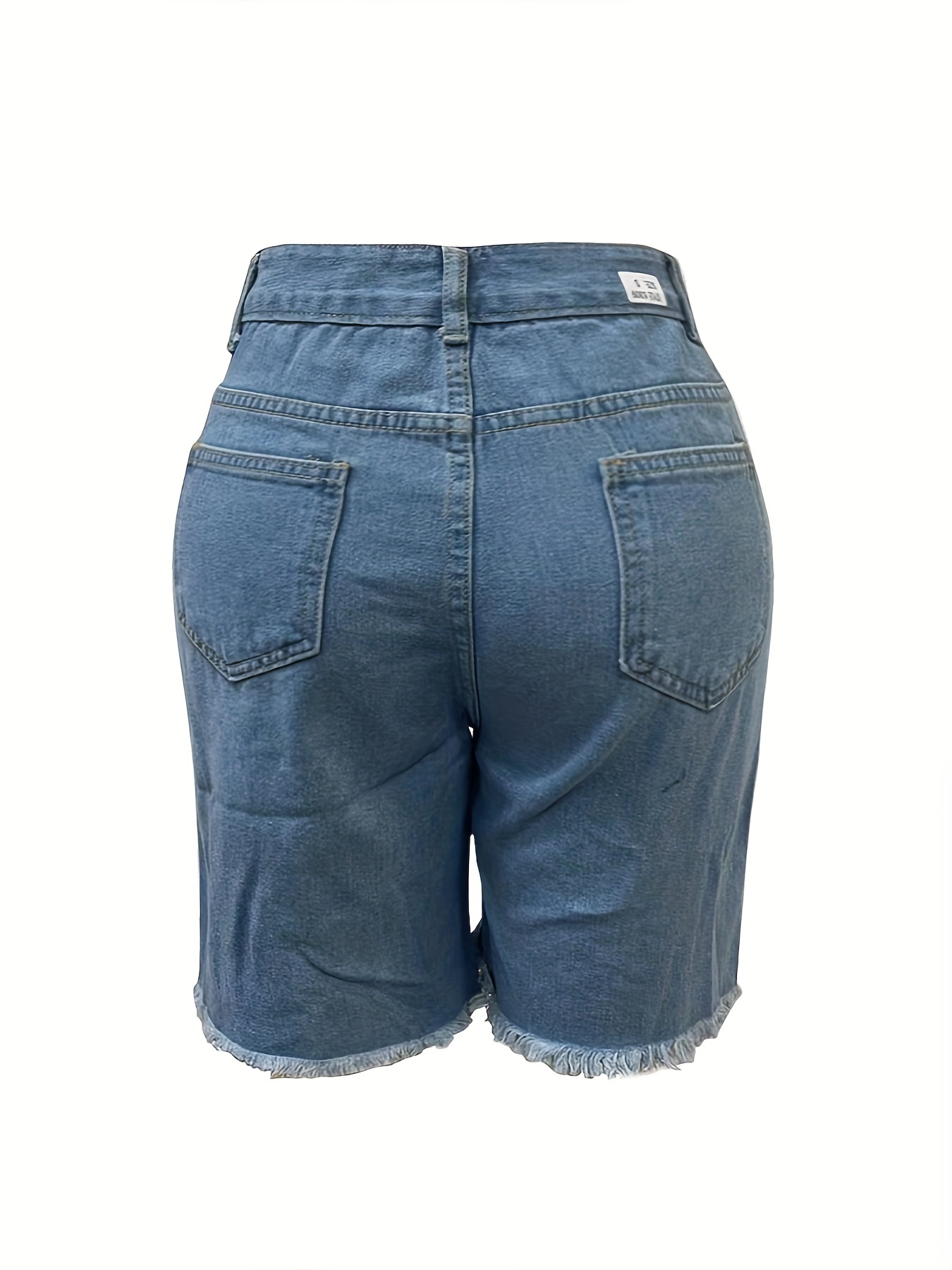 Fashion Women Destroyed Hole Leggings Short Pants Denim Shorts Ripped Jeans