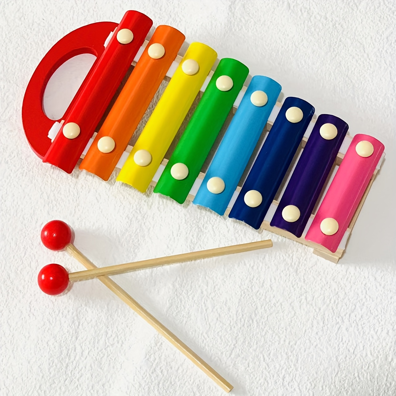 Xylophone pour enfants, jouets d'instruments en bois pour bébés