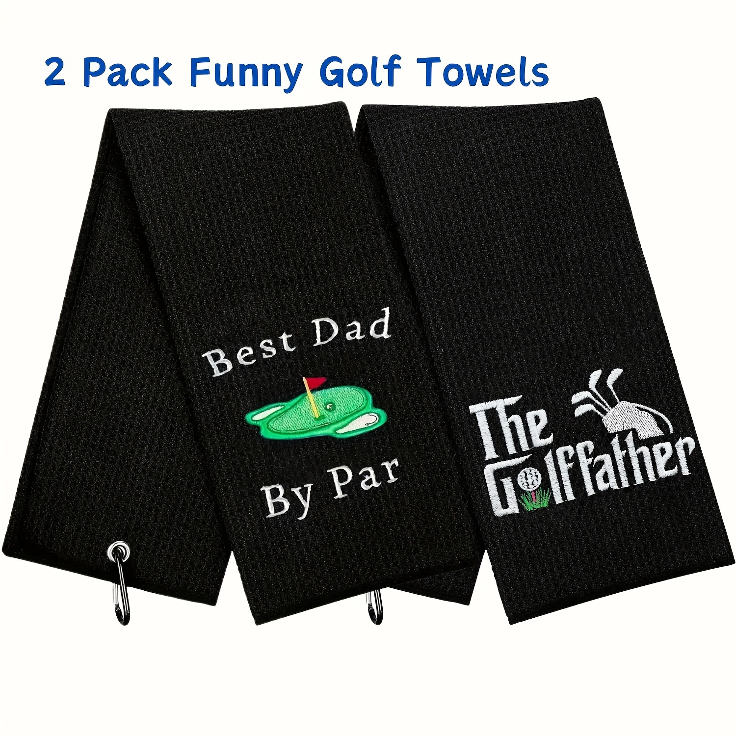 Funny Microfiber Super Absorbent Golf Towel With Clip Funny - Temu