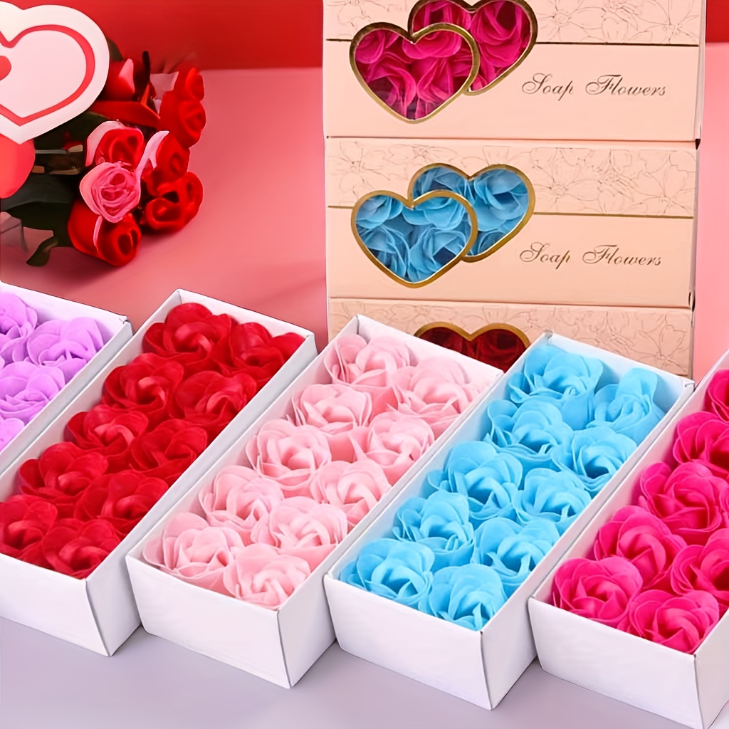 Confezione Regalo Di Fiori Di Sapone Da 1 Pezzo, Proposta Romantica/regalo  Di San Valentino O Regalo Di Compleanno, Bouquet Di Rose Di Fiori Secchi  Fatto A Mano, Adatto Per Oggetti Di Scena