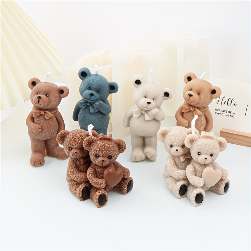 Mini Cuddly Teddy Bear Mold