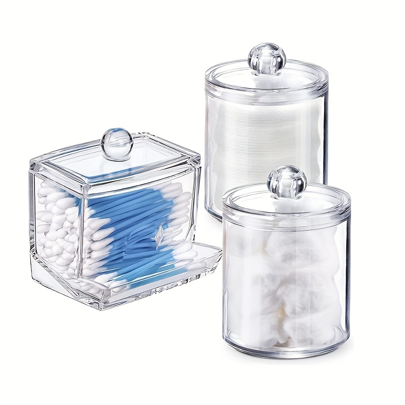 Transparent Bathroom Storage Container Clear Bathroom - Temu