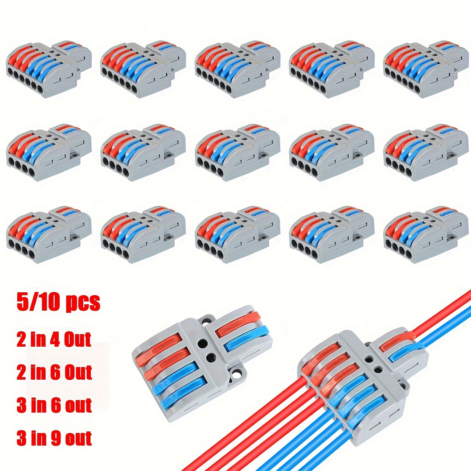 10 Stück Elektrische Kabelverbinder Mini Fast Universal - Temu Austria