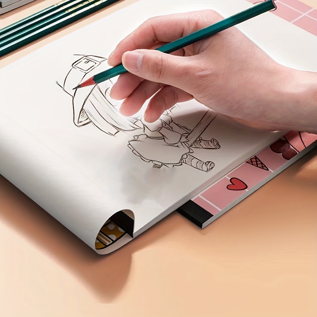 A4 Sketch Book For Art Students Portable Hand Drawn Drawing - Temu