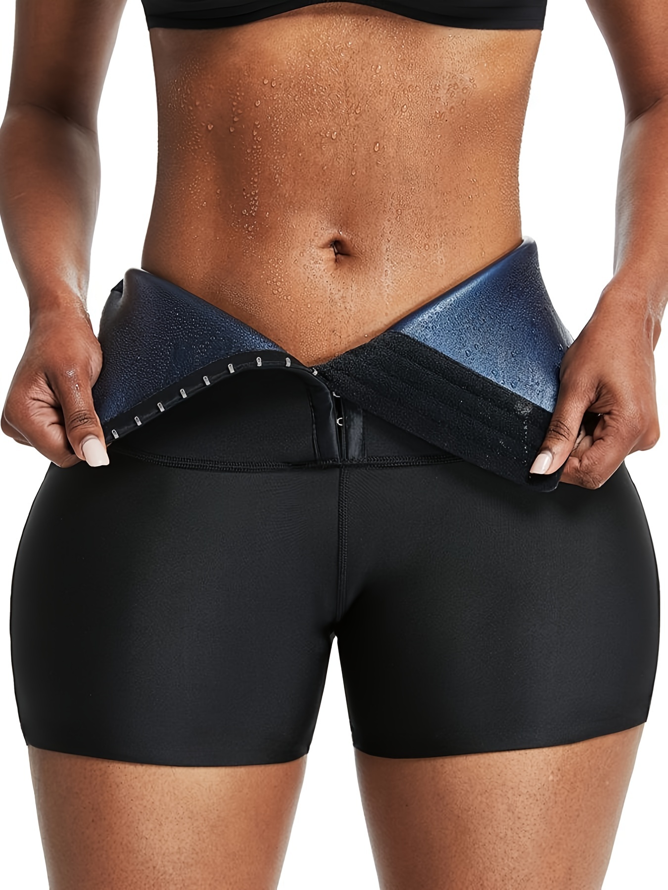 Men's Shapewear Pants High Waist Tummy Control Belted Butt - Temu