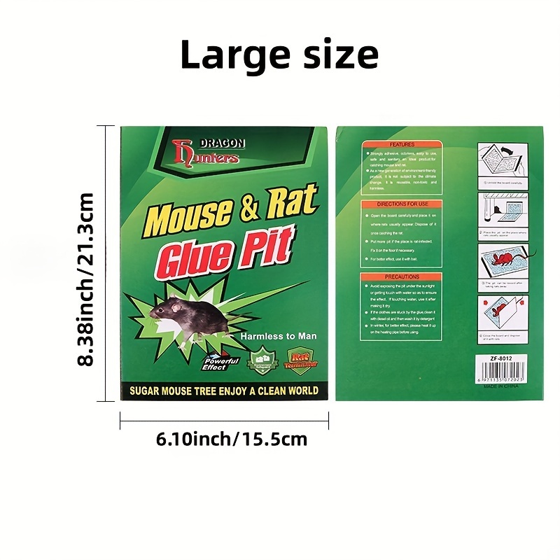Rat And Snake Glue Traps Safe Non toxic Bait Sticky Traps - Temu